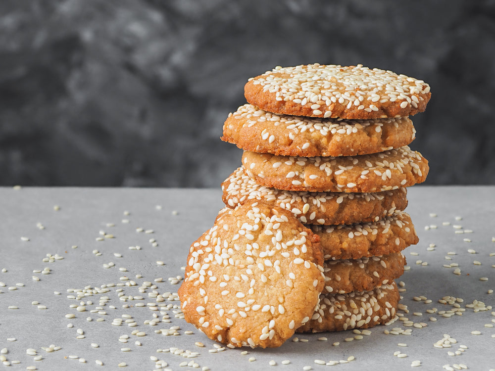 SESAME TAHINI COOKIES