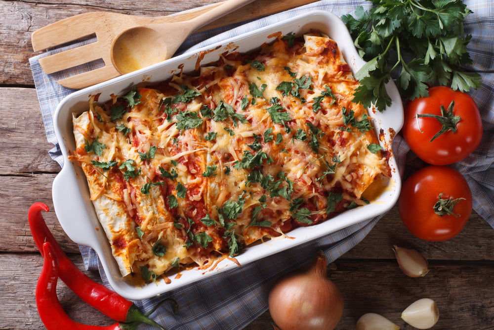 QUINOA ENCHILADA BAKE