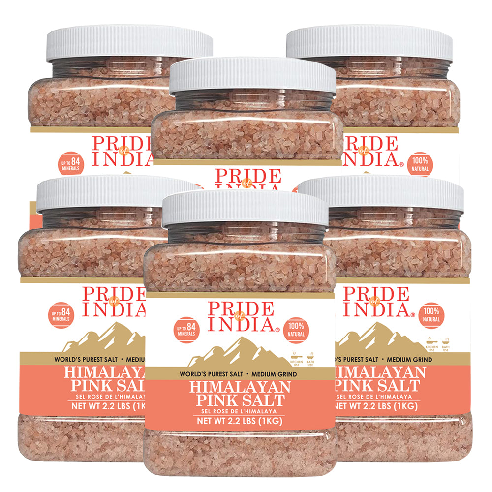 Himalayan Pink Rock Salt - Medium Grind - Pride Of India