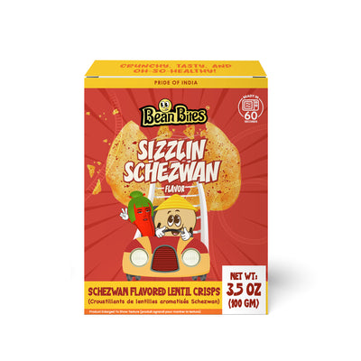 Bean Bites Sizzlin Schezwan Lentil Crisp - Pride Of India