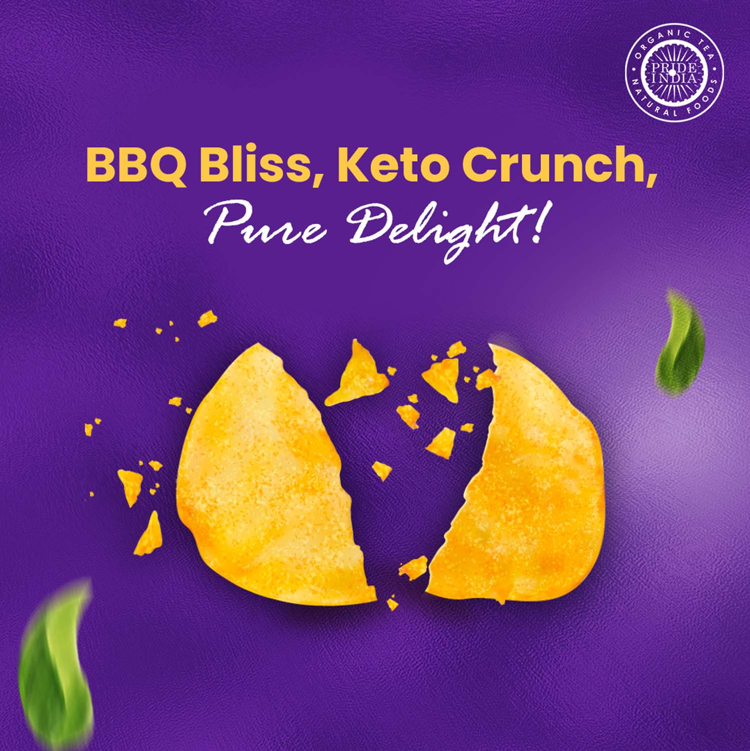 Bean Bites Smokin’ BBQ Lentil Crisp - Pride Of India