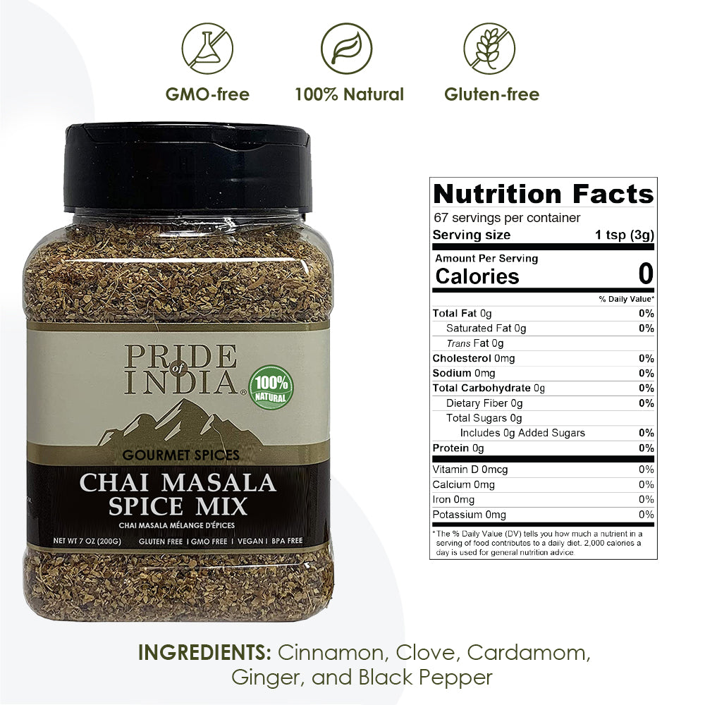 Gourmet Chai Masala Mulling Tea Spice Mix - Pride Of India