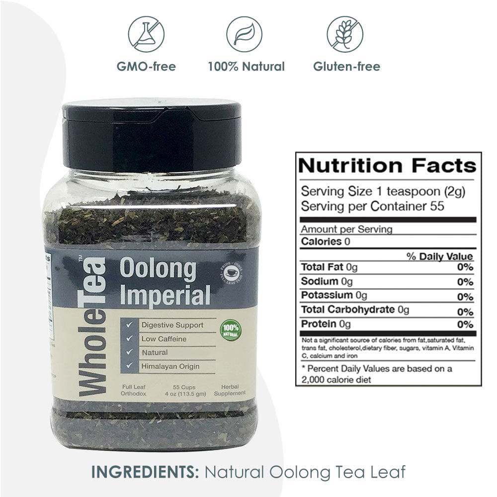 WHOLETEA Natural Himalayan Oolong Full Leaf Tea - Pride Of India